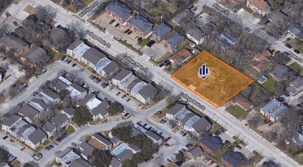 ± .5 Acre Development Lot | 3907 College Main Street | Bryan, TX: 3907 College Main St, Bryan, TX 77801